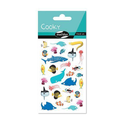 Cooky, Sach 1 pl 7,5x12cm, Animaux marins thumbnail image 1