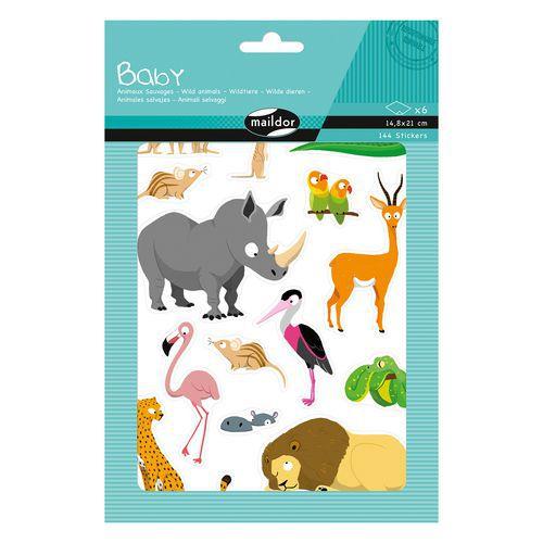 Baby, Animaux sauvages, Sach 6 pl 14,8x21cm thumbnail image 1