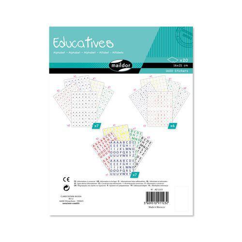 Educatives, Sach 20pl 16x21cm, Alphabet thumbnail image 1