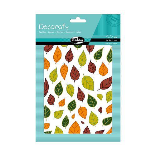 Decoraty, Sach 6 pl 14,8x21cm, Feuilles thumbnail image 1