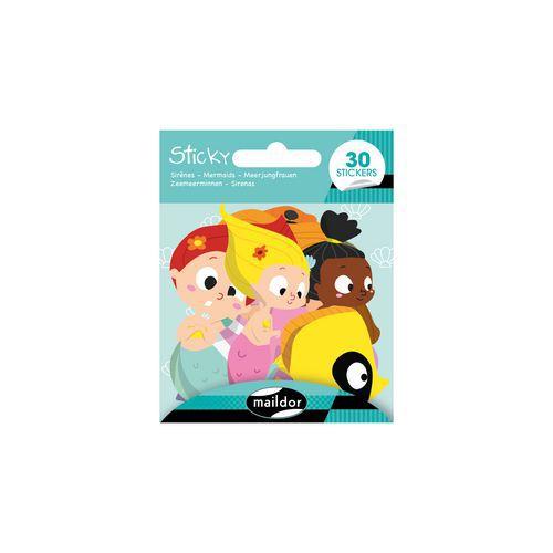 Sticky, Sirènes, 30 gommettes thumbnail image 1