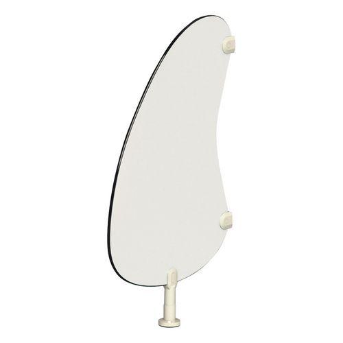 Illustration de : Cloison sanitaire WC - Haricot