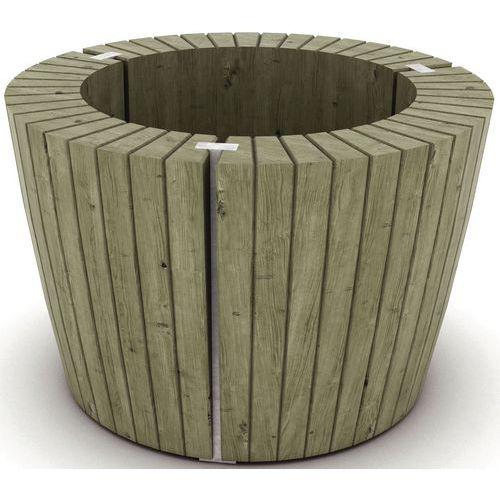Jardinière Arzano Ø 77 cm H56 - pin traité thumbnail image 1
