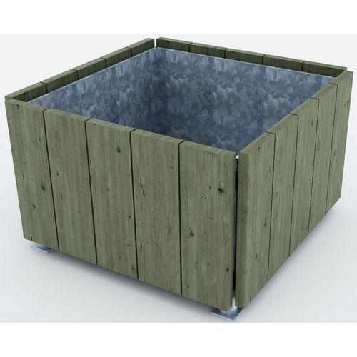 Jardinière Fouesnant carrée Mobextan thumbnail image 1