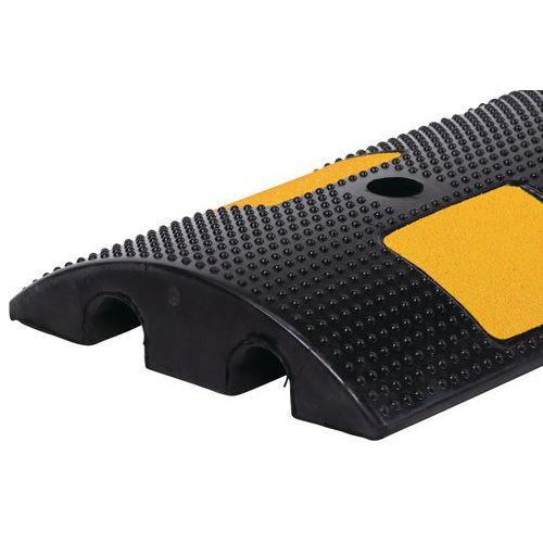 Illustration de : Ralentisseur noir et jaune 10 km/h - 20 T - Manutan Expert