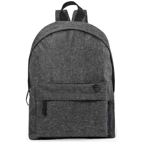 Illustration de : Sac à dos 28 x 38 x 12 cm gris foncé