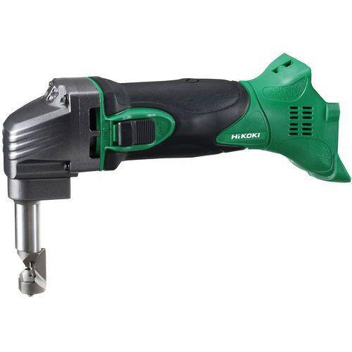 Illustration de : Grignoteuse 18V Li-ion capacité1,6mm solo - Hikoki