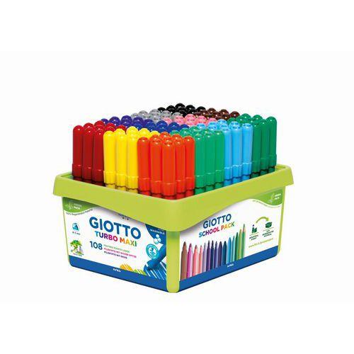 Schoolpack 108 feutres omyacolor pointe extra large - Giotto fullname image