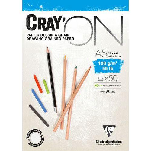 Bloc Cray'ON Encollé A5 50 feuilles 120g thumbnail image 1