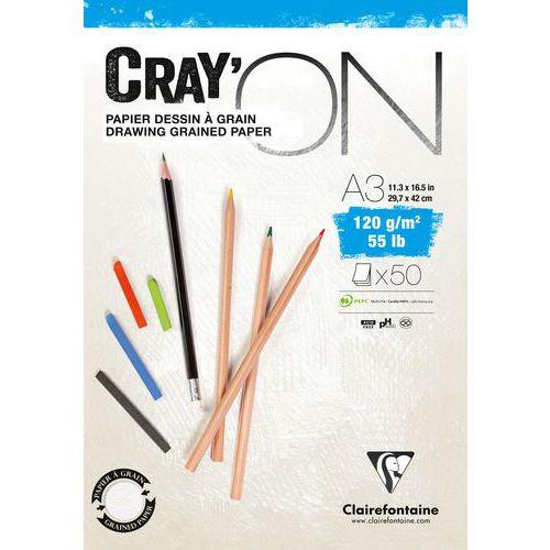 Bloc Cray'ON Encollé A3 50 feuilles 120g thumbnail image 1
