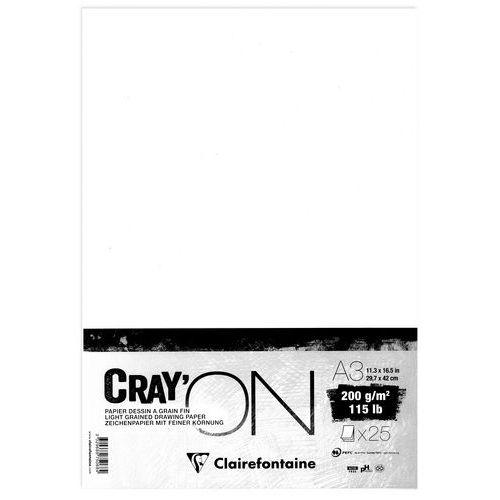 Illustration de : Paquet Cray'ON 200g - Clairefontaine