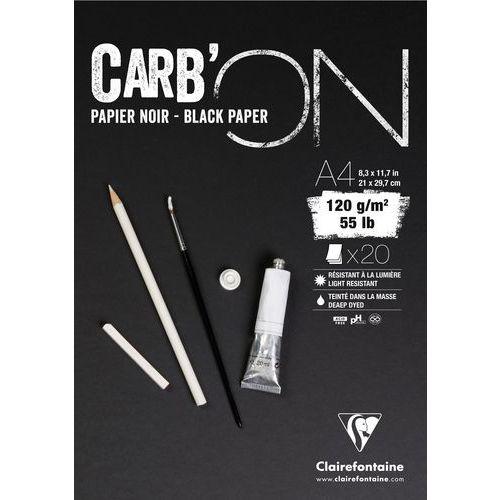 Bloc Carb'ON 120g encollé - Clairefontaine thumbnail image 1