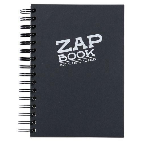 Carnet Zap Book 80g spiralé noir - Clairefontaine thumbnail image 1