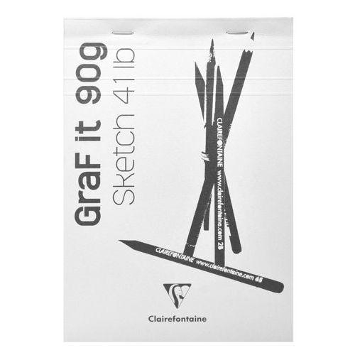 Bloc GraF'iT  A6 80 feuilles 90g Blanc n°63 O thumbnail image 1