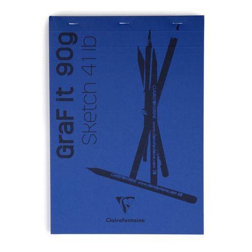 Bloc GraF'iT  A6 80 feuilles 90g Bleu nuit n°57 O thumbnail image 1