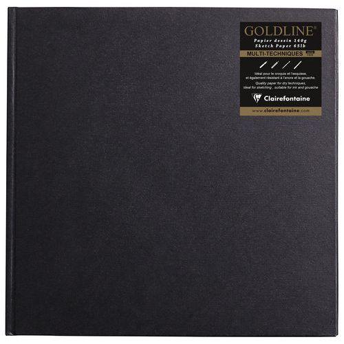 Goldline Carnet collé 25x25 64 feuilles 140g thumbnail image 1