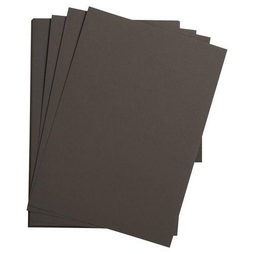 Paquet 24 feuilles Etival Color  160g 50x65 Anthracite thumbnail image 1