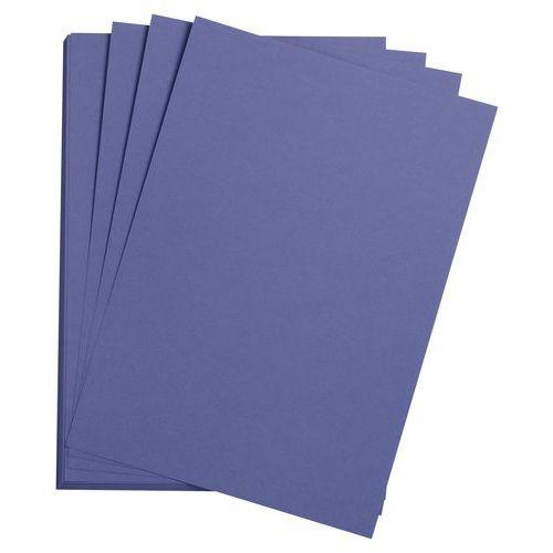 Paquet 24 feuilles Etival Color 160g 50x65 bleu outremer thumbnail image 1