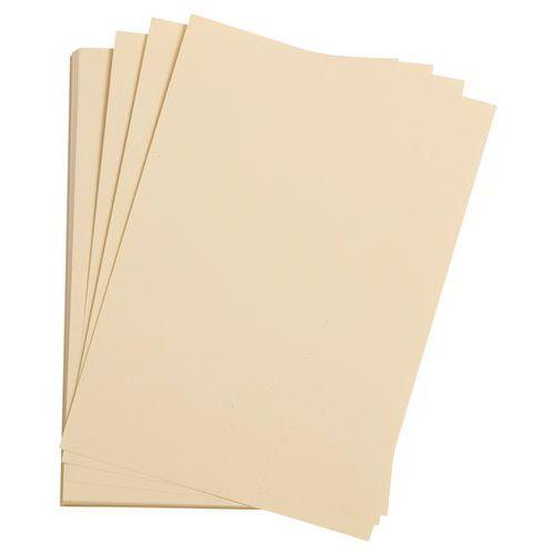 Paquet 24 feuilles Etival Color 160g 50x65 ivoire thumbnail image 1