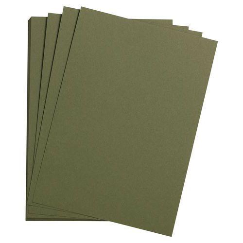 Paquet 24 feuilles Etival Color 160g 50x65 vert océan thumbnail image 1