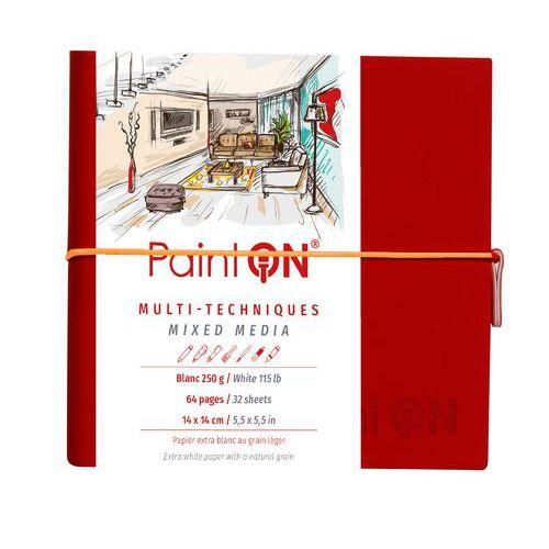 Carnet Cousu PaintON 250g grain léger - Clairefontaine thumbnail image 1