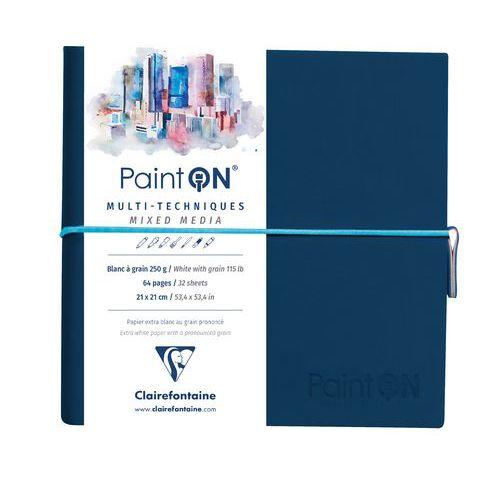 Carnet Cousu PaintON 250g grain prononcé - Clairefontaine fullname image