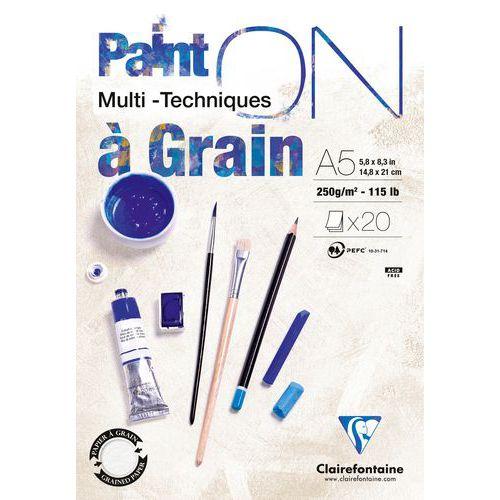 Bloc Paint'On à Grain encollé A5 20 feuilles 250g thumbnail image 1