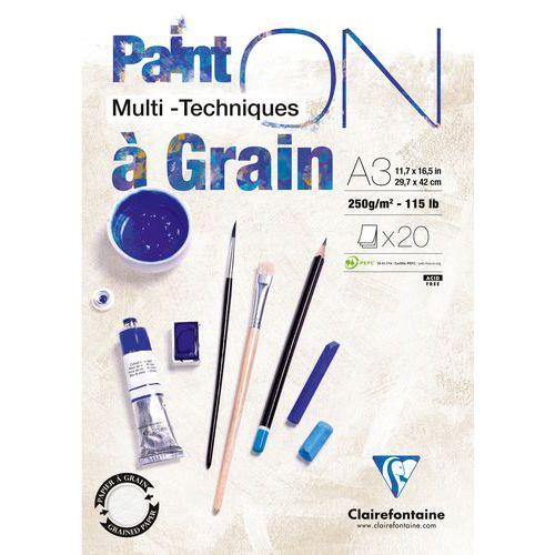 Bloc Paint'On à Grain encollé A3 20 feuilles 250g thumbnail image 1