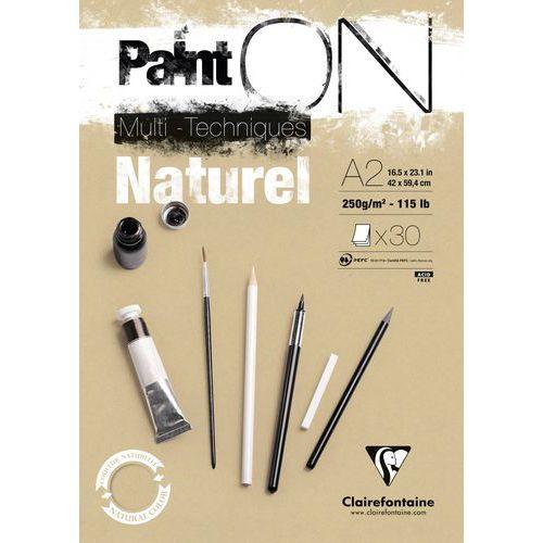 Bloc Paint'On encollé A2 30 feuilles 250g naturel thumbnail image 1