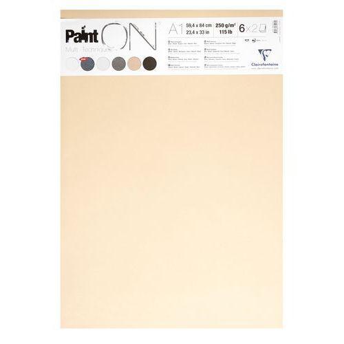 PaintON assorti 12 feuilles 250g A1 ass.6x2 thumbnail image 1