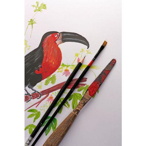 Illustration de : Paquet 20 feuilles PaintON 50x65 250g - Clairefontaine