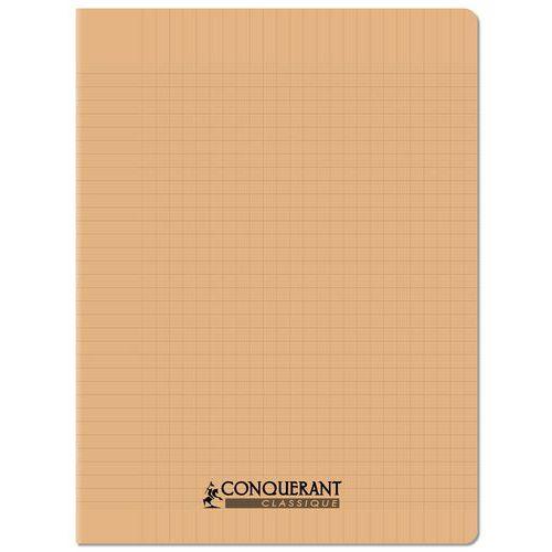 Cahier polypro 90g 96 pages seyes 24x32 cm pastel abricot thumbnail image 1