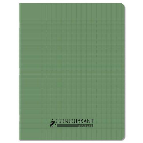 Cahier polypropylène 90g 96 pages seyes 17x22cm recyclé vert thumbnail image 1