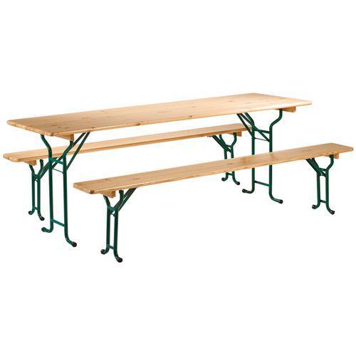 Table pliante Konvivial 220x70 cm thumbnail image 1