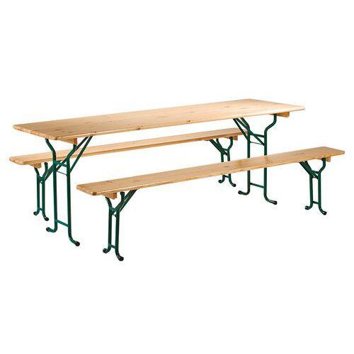 Illustration de : Table pliante Konvivial