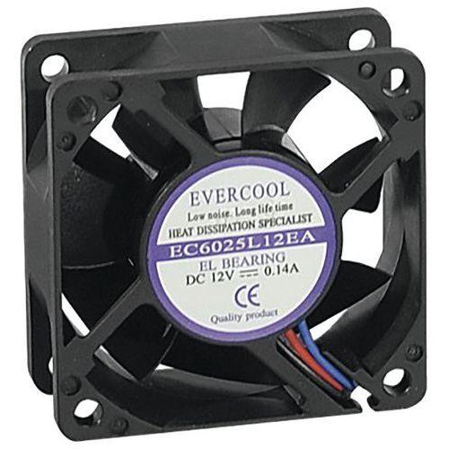 Illustration de : Ventilateur lubrifié à vie - 60x60x25