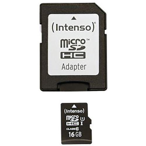 Carte MicroSDHC 16 Go UHS-I Class 10 - Intenso thumbnail image 1