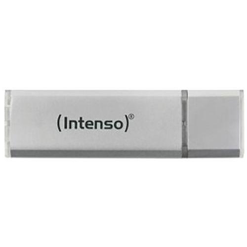 Clé USB 2.0 Alu Line - 16Go Gris INTENSO thumbnail image 1