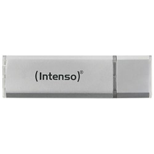 Clé USB 2.0 Alu Line - 4Go Gris INTENSO thumbnail image 1