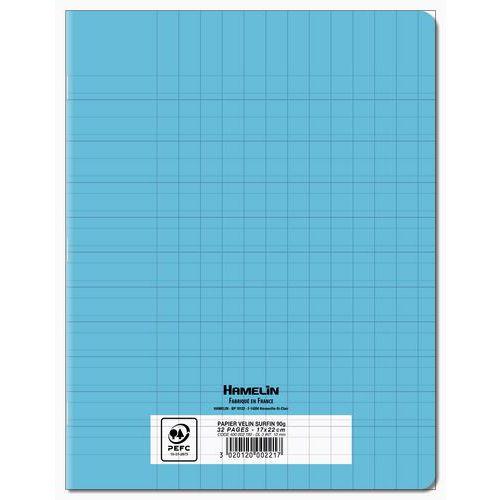 Illustration de : Cahier d'écriture PP 32 pages 17x22 double ligne 3 mm - Conquerant