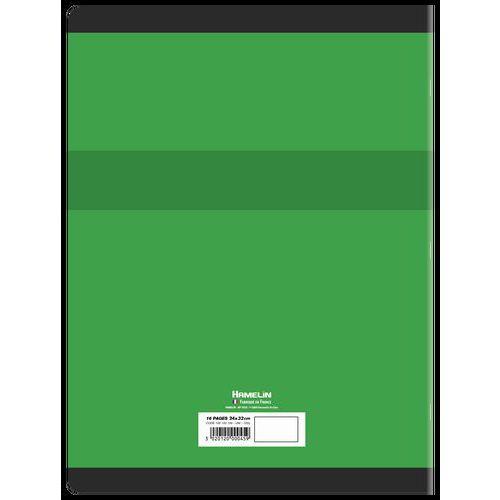 Illustration de : Cahier dessin 16 pages 24x32cm uni blanc coloris assortis - Conquerant