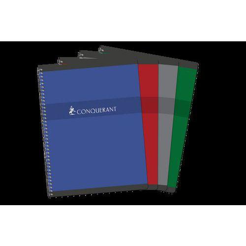 Cahier carte 100 pages spirale 24x32cm seyes couleurs - Conquerant fullname image