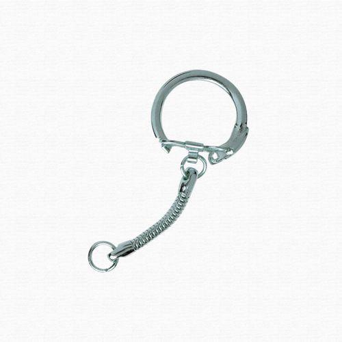 Illustration de : Anneau porte-clés métal