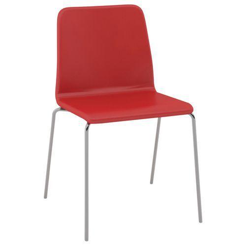 Chaise de réunion Celte tissu enduit PVC Quadrifoglio thumbnail image 1