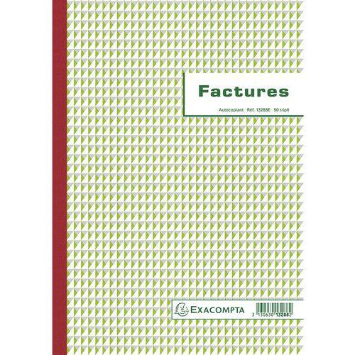 Illustration de : Manifold Factures 50 feuillets tripli autocopiants