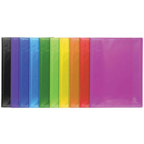 Illustration de : Protège-documents en polypropylène semi rigide IDERAMA - A4