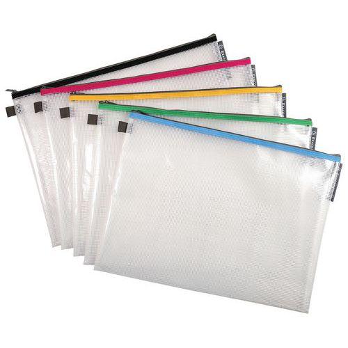 Pochette à fermeture éclair en plastique souple - Exacompta thumbnail image 1