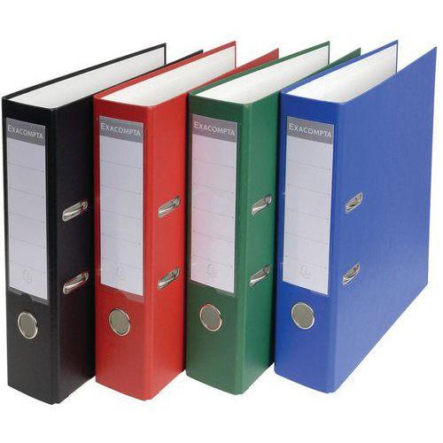 Illustration de : Classeur à levier polypropylène dos de 80mm