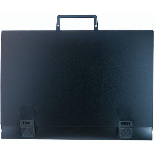 Illustration de : Valisette arts graphiques à poignée