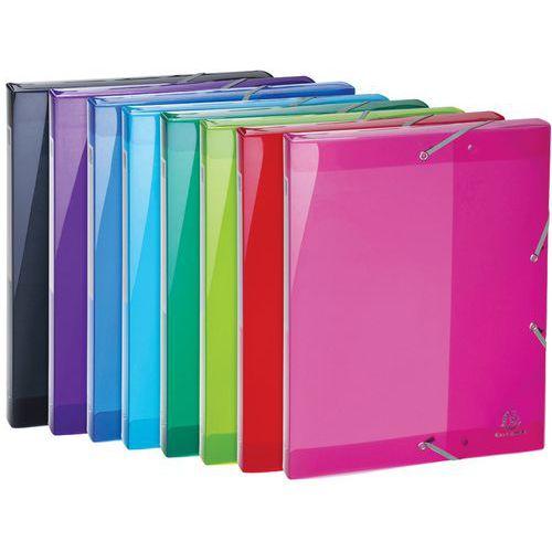 Illustration de : Boite de classement en polypropylène Dos 25mm Iderama - A4